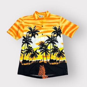 Vintage Aloha Republic Sunset Hawaiian Shirt